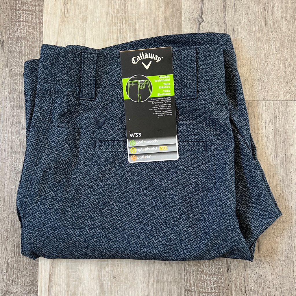 Mens Callaway Golf Shorts 33 Brand New